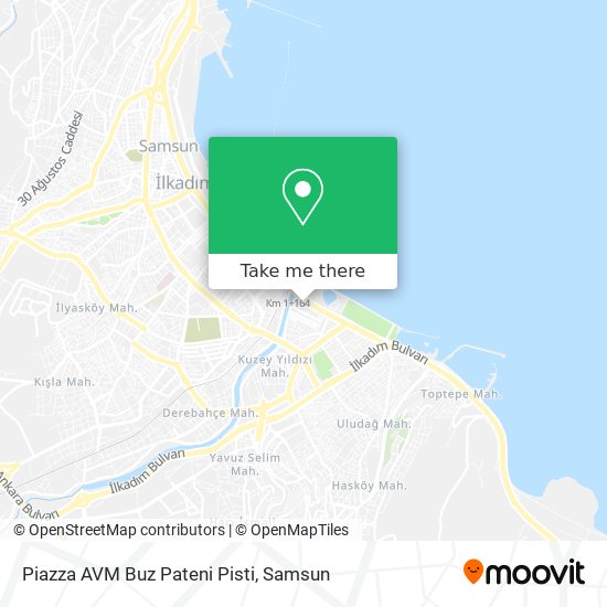 Piazza AVM Buz Pateni Pisti map