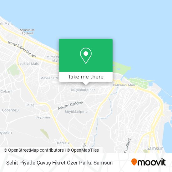 Şehit Piyade Çavuş Fikret Özer Parkı map