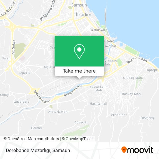 Derebahce Mezarlığı map