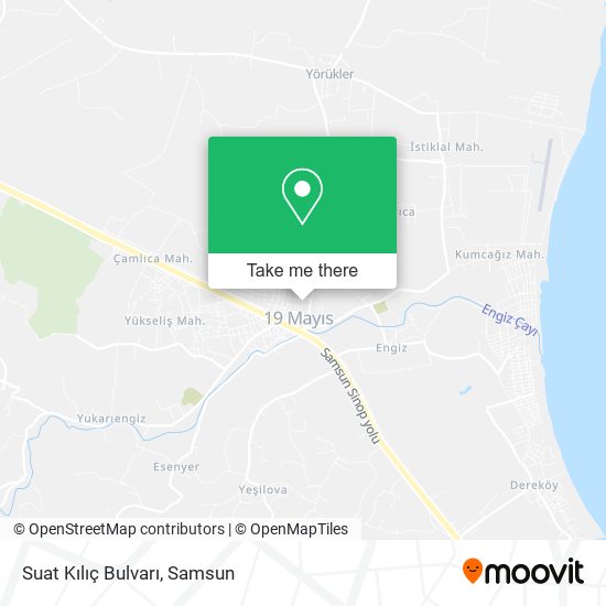 Suat Kılıç Bulvarı map