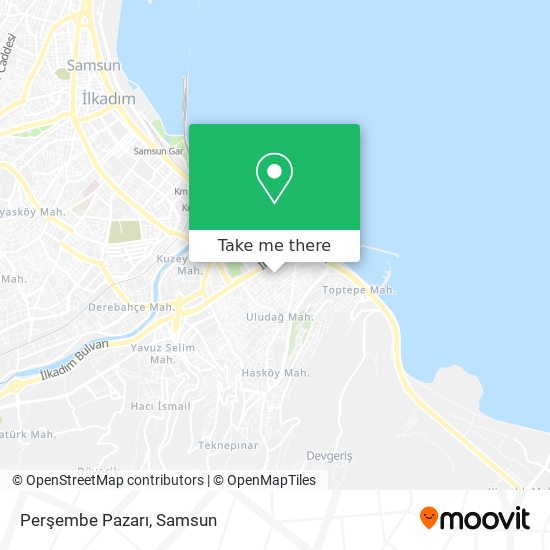 Perşembe Pazarı map