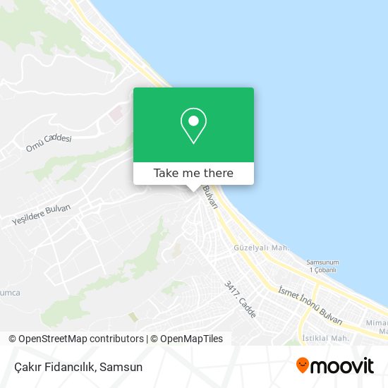 Çakır Fidancılık map