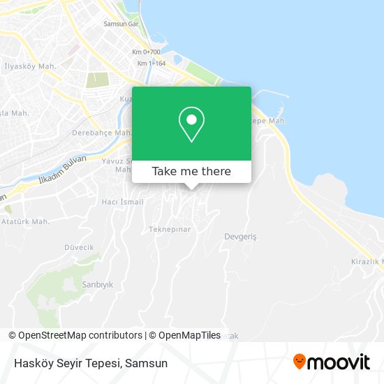 Hasköy Seyir Tepesi map