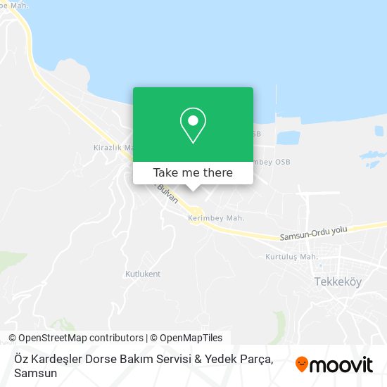 Öz Kardeşler Dorse Bakım Servisi & Yedek Parça map