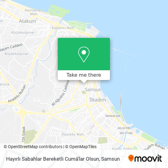 Hayırlı Sabahlar Bereketli Cumâ'lar Olsun map