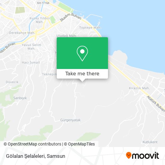 Gölalan Şelaleleri map