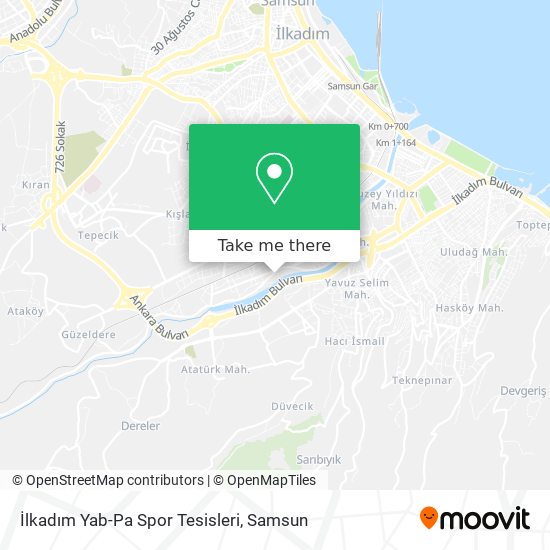 İlkadım Yab-Pa Spor Tesisleri map