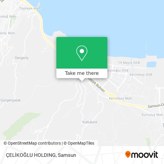 ÇELİKOĞLU HOLDING map