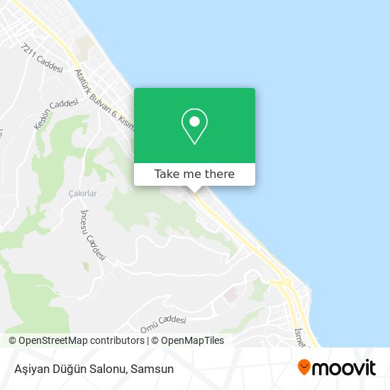 Aşiyan Düğün Salonu map