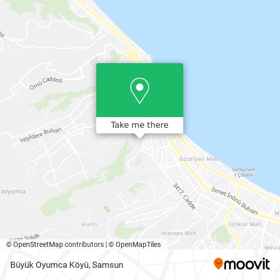 Büyük Oyumca Köyü map