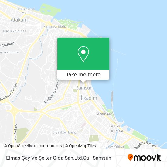 Elmas Çay Ve Şeker Gıda San.Ltd.Sti. map