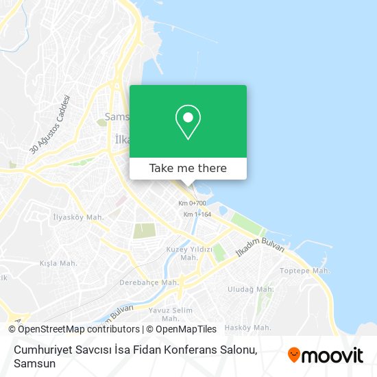 Cumhuriyet Savcısı İsa Fidan Konferans Salonu map
