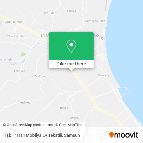 İşbilir Halı Mobilya Ev Tekstili map