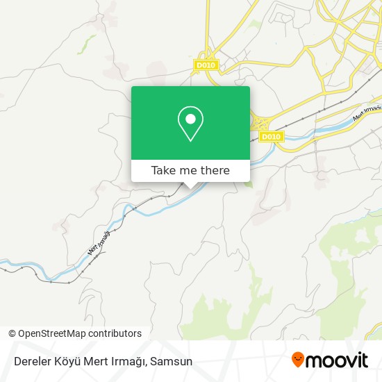 Dereler Köyü Mert Irmağı map