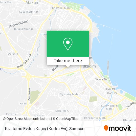 Kızıltamu Evden Kaçış (Korku Evi) map