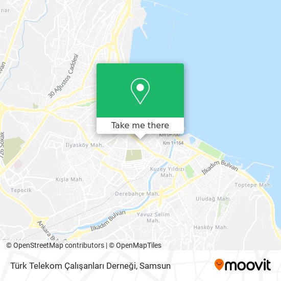 Türk Telekom Çalışanları Derneği map