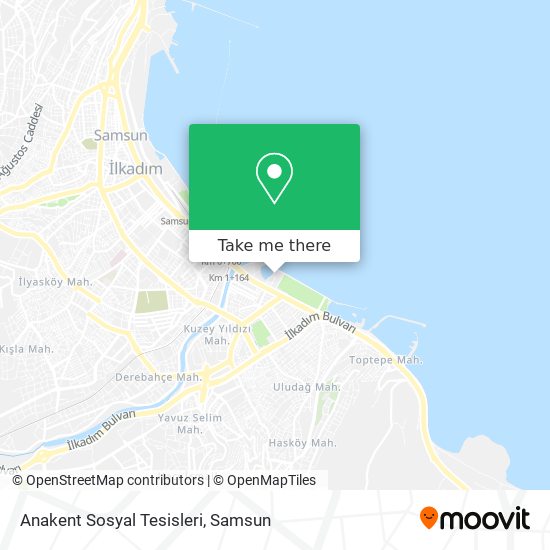 Anakent Sosyal Tesisleri map