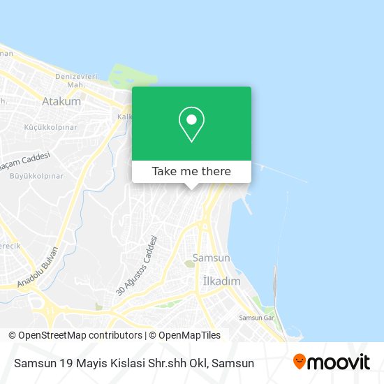 Samsun 19 Mayis Kislasi Shr.shh Okl map