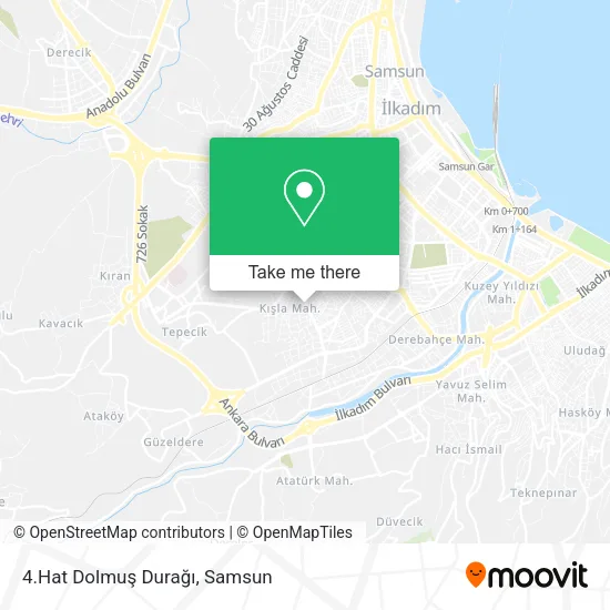 4.Hat Dolmuş Durağı map