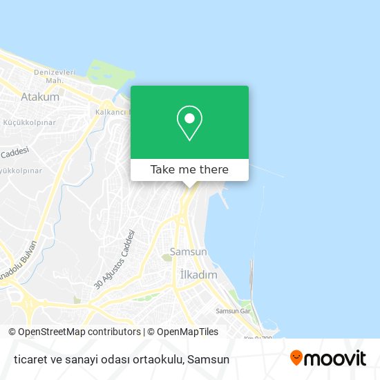 ticaret ve sanayi odası ortaokulu map