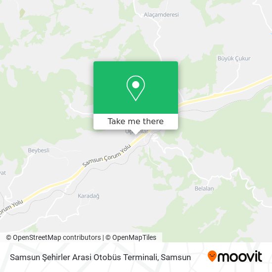 Samsun Şehirler Arasi Otobüs Terminali map
