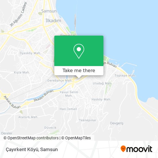 Çayırkent Köyü map