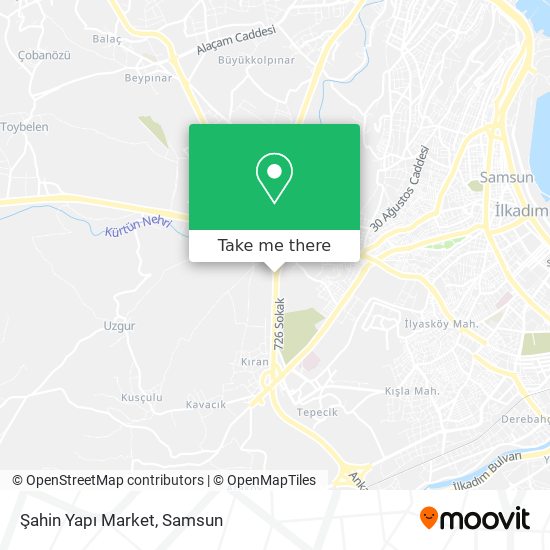 Şahin Yapı Market map