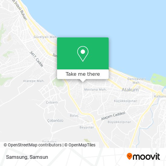 Samsung map