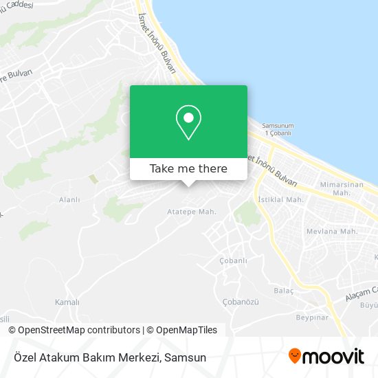 Özel Atakum Bakım Merkezi map
