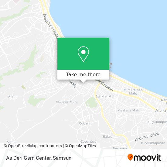 As Derı Gsm Center map