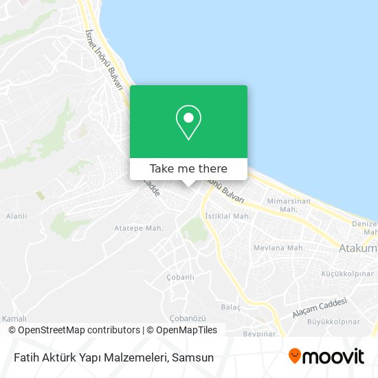 Fatih Aktürk Yapı Malzemeleri map