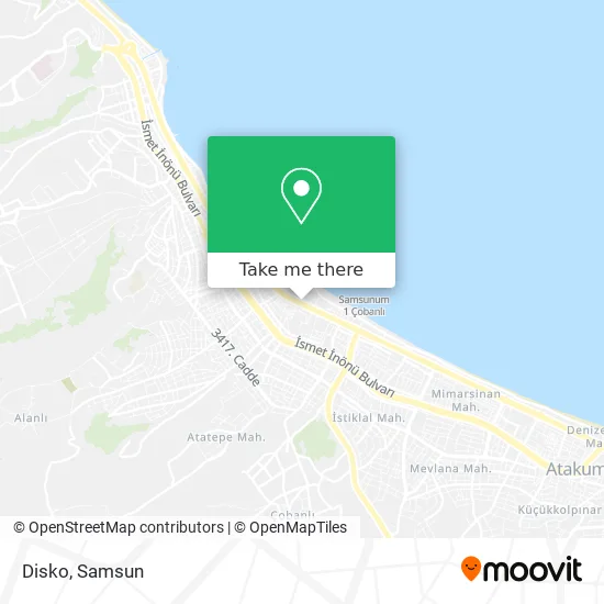 Disko map