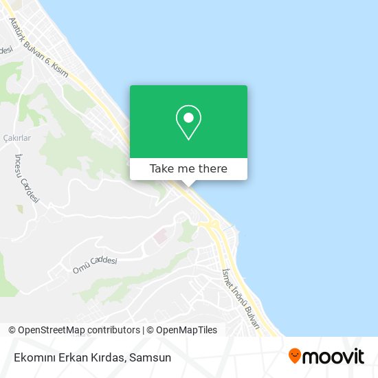 Ekomını Erkan Kırdas map