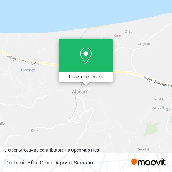 Özdemir Eftal Odun Deposu map