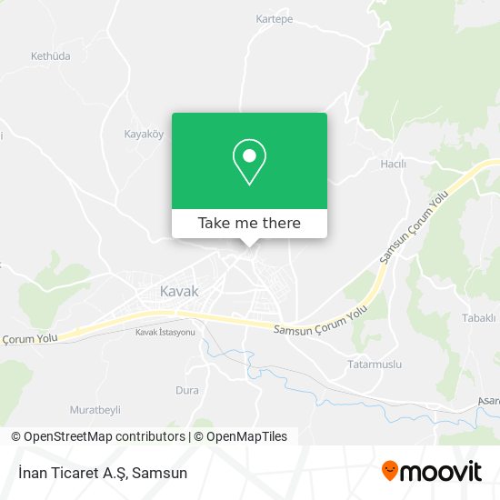 İnan Ticaret A.Ş map