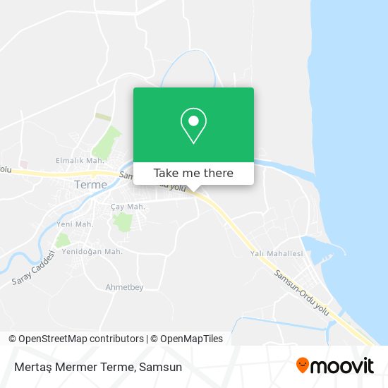 Mertaş Mermer Terme map