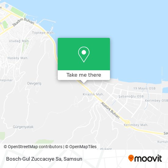 Bosch-Gul Zuccacıye Sa map