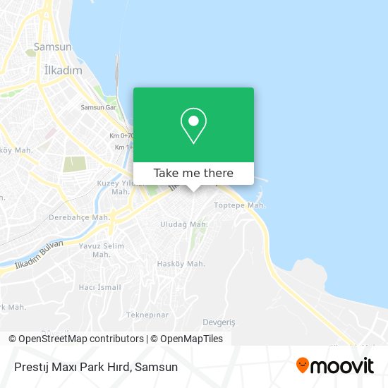Prestıj Maxı Park Hırd map