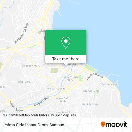 Yılma Gıda Insaat Otom map