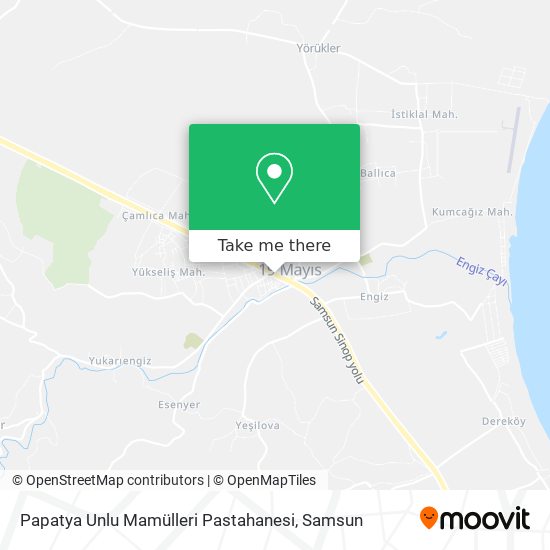 Papatya Unlu Mamülleri Pastahanesi map