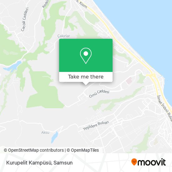 Kurupelit Kampüsü map