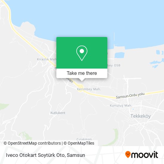 Iveco Otokart Soytürk Oto map