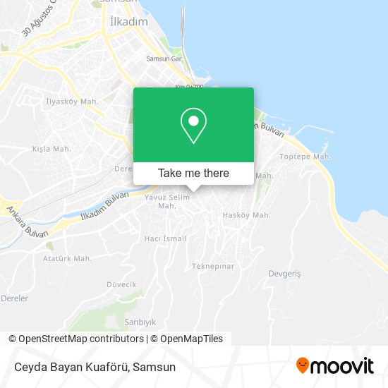 Ceyda Bayan Kuaförü map