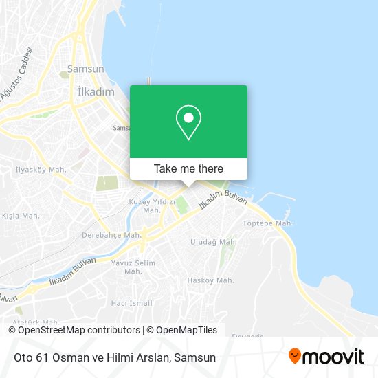 Oto 61 Osman ve Hilmi Arslan map