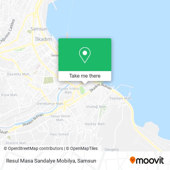 Resul Masa Sandalye Mobilya map