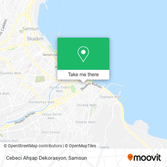 Cebeci Ahşap Dekorasyon map