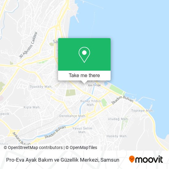 Pro-Eva Ayak Bakım ve Güzellik Merkezi map