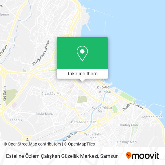 Esteline Özlem Çalışkan Güzellik Merkezi map