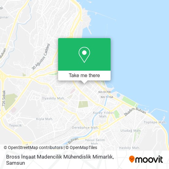 Bross İnşaat Madencilik Mühendislik Mimarlık map