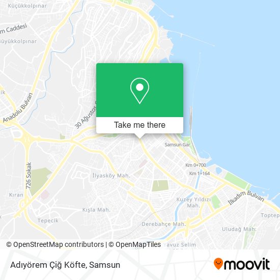 Adıyörem Çiğ Köfte map